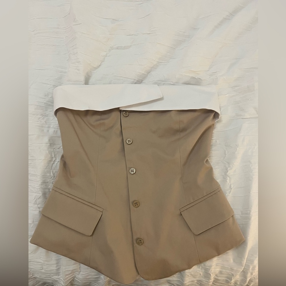 Zara strapless top, NWT, never been worn, size XS